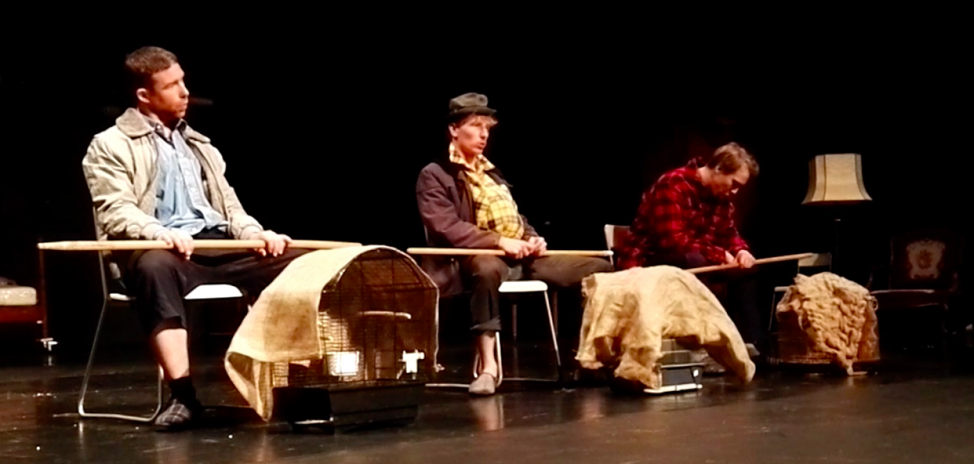 Performers: Kasper Vandenberghe, Conor Doherty, Ursel Tilk - �Troubleyn/Jan Fabre by Nina Certyn